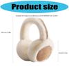 Furry and Warm Plush Ear Warmer for Winter Outdoor Activities Keep You Warm in Cold Weather for Skiing