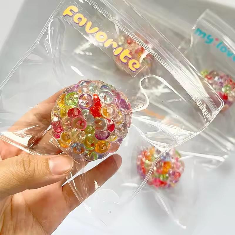 Quetschbälle, Eisperlen – Stressabbau-Spielzeug, superweiches sensorisches Fidget-Spielzeug für Kinder und Erwachsene, Entspannungs- und Stressabbau-Geschenk
