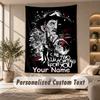 Tapestry Custom Name Text, Wall Hanging Tapestry Home Room DecorA Nightmare on Elm Street Freddy Krueger