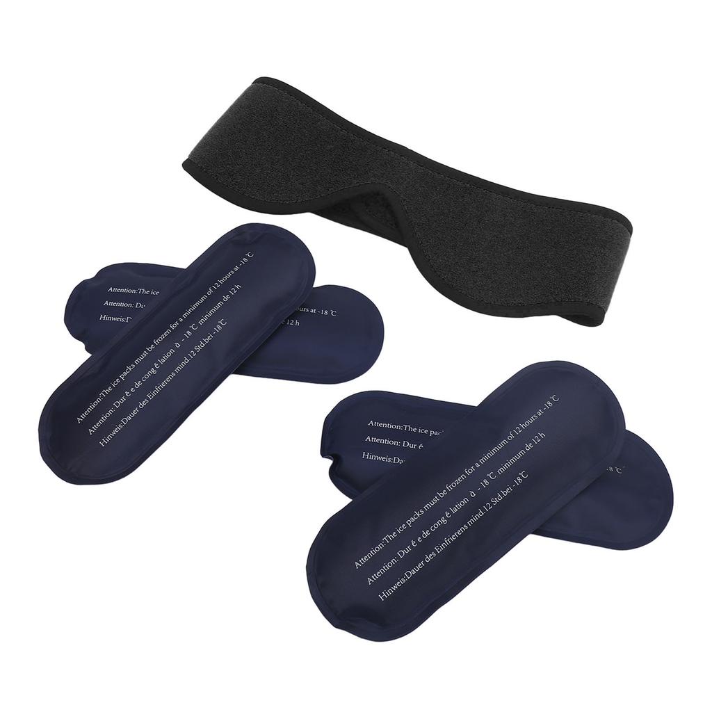 Face Ice Pack Professional Relieve Muscle Fatigue Swelling Relief Hot and Cold Compress Ice Pack Wrap for Jaw Chin Dental