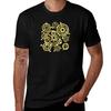 The MoUnisext Metal Pattern TShirt Basic Comfort Fit TShirt for Unisex