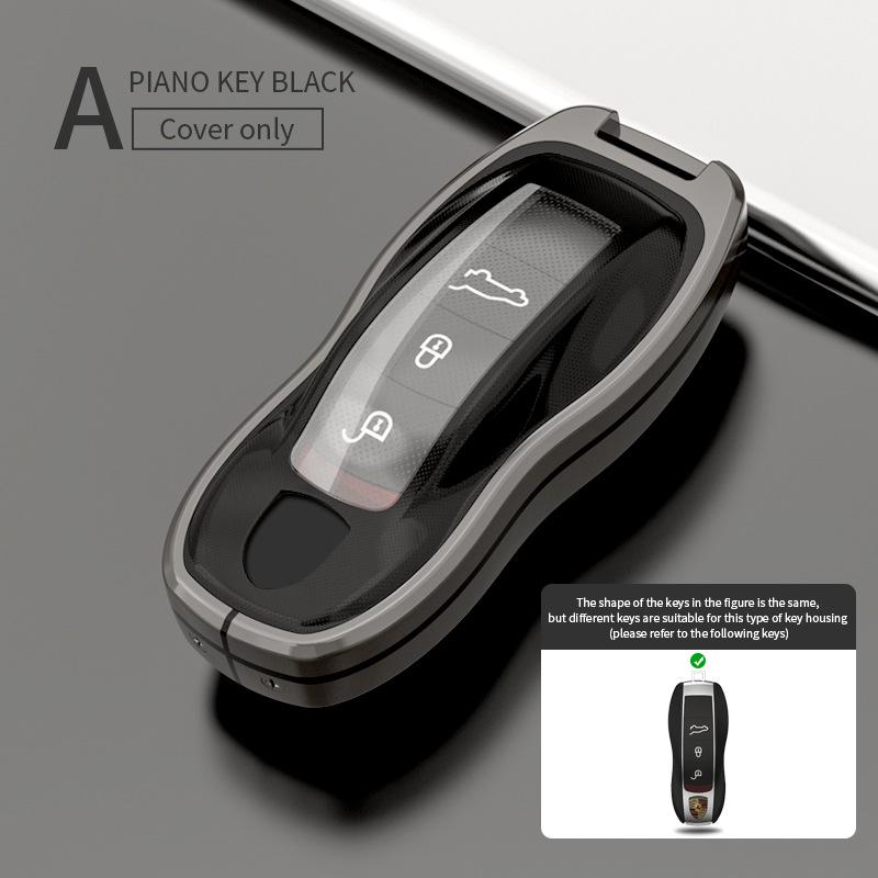 

Porsche Key Case for 2019-2020 Cayenne, Panamera, 911 - Shell Bag