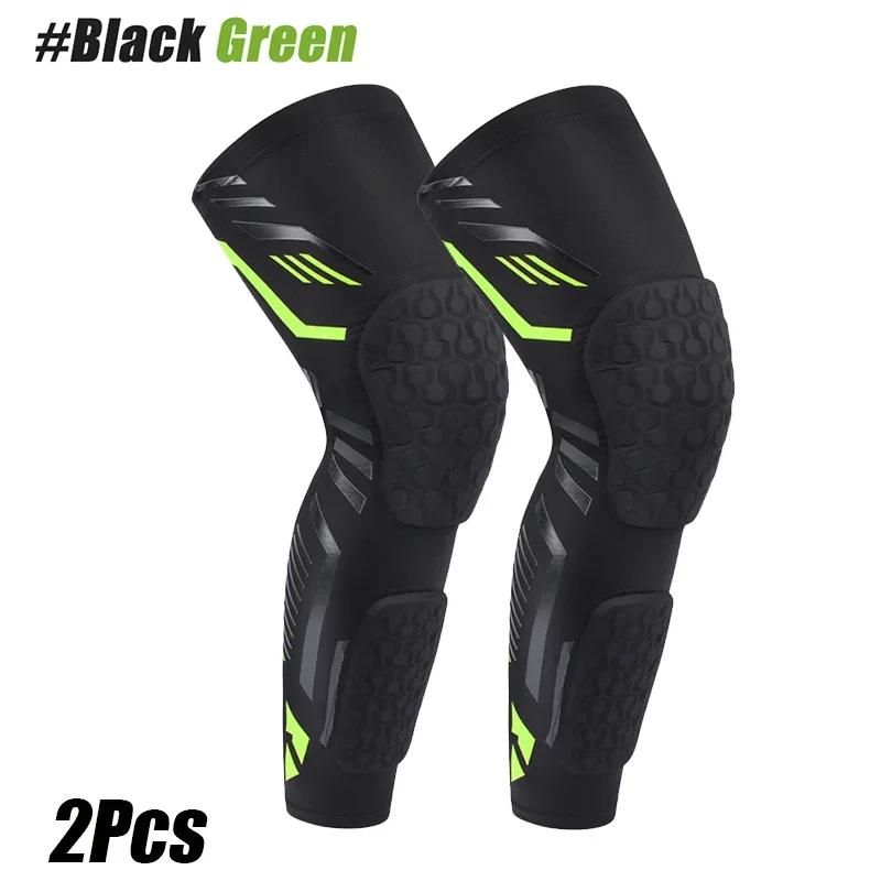 

2Pc Adult Knee Protector Knee Compression Sleeves Basketball Volleyball Leg Sleeve Knee Protector Lower Leg Support Features Snowboard Kneepad XXL