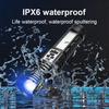 12000LM Rechargeable Flashlight Super Powerful Torch High Power Lantern Outdoor Emergency Lighting