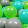 Toy Balls Ø7cm 150pcs Gray, Turquoise, Light Green