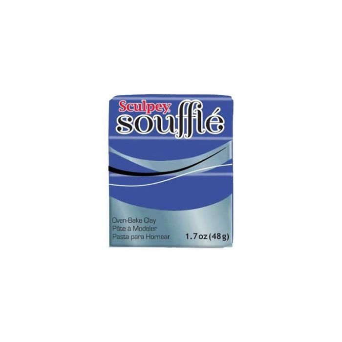 Pâte polymère - Sculpey - Soufflé n°6005 - 48gr - Couleur Cornflower - Niveau Avancé