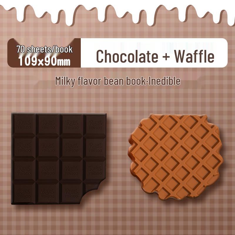 DouDouben Chocolate Scented Mini Notebook & Children's Diary Planner