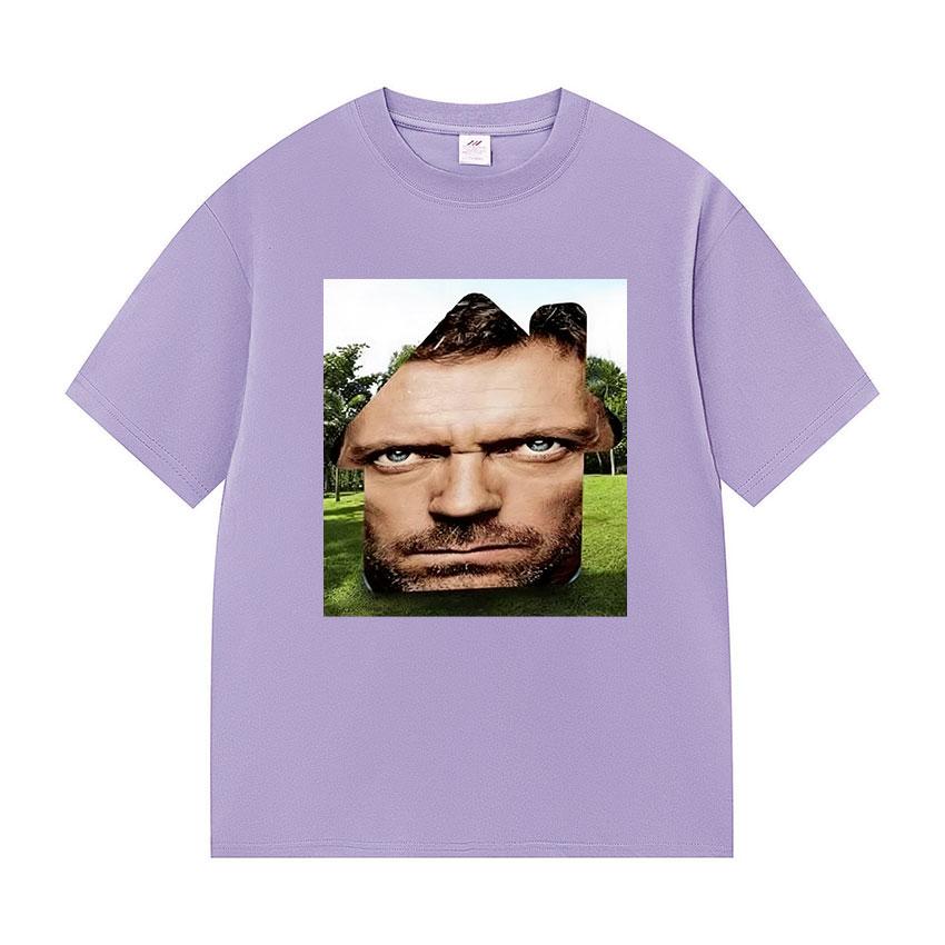 Dr Gregory House MD Śmieszny Mem Graficzny Koszulka Unisex Odzież Damska Moda Krótki Rękaw T-shirt Casual 100% Bawełna Okrągły Dekolt Koszulki