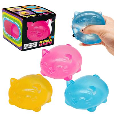 Mini Lindo Gato Forma Squishy Maltosa Juguete de Descompresión No Tóxico Herramienta Divertida Alivio de la Presión Adultos Niños Regalo de Fiesta de Cumpleaños