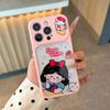 Bier Snow Alice fits Apple iPhone 11/11 Pro phone cases 11, skin feel acrylic 11 women, 11 women