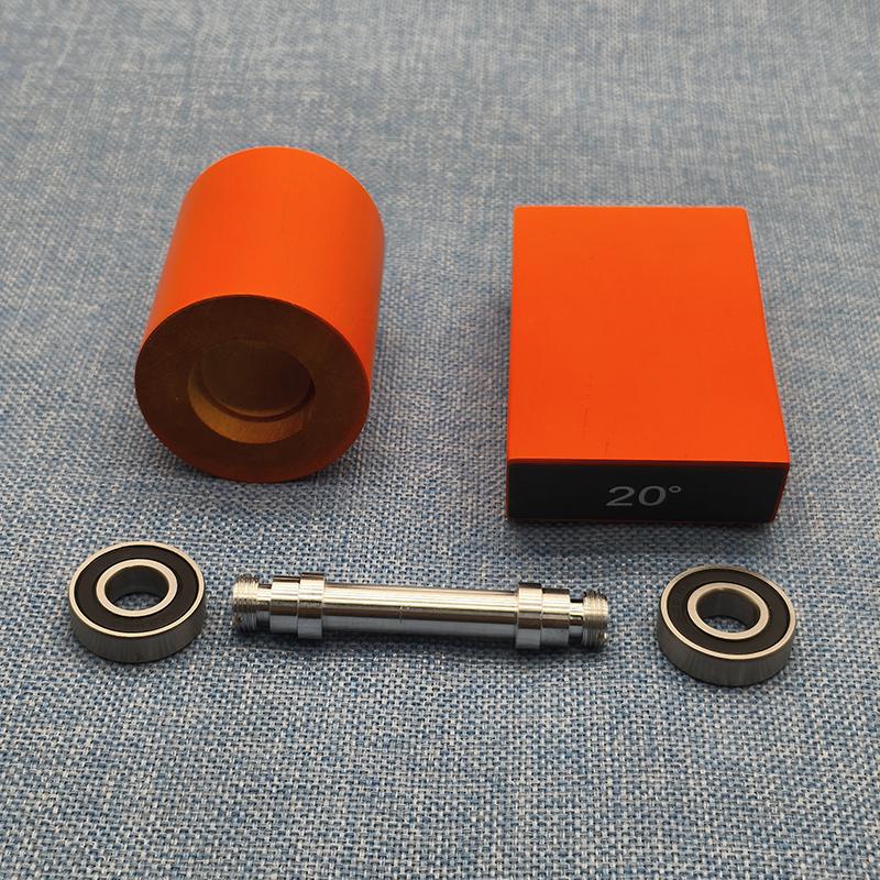 Rolling Blade Sharpener Set Diamond Grinding Disc Jade Fine Sharpening 15/20° Two Angles Non-slip Base Kitchen Sharpening System