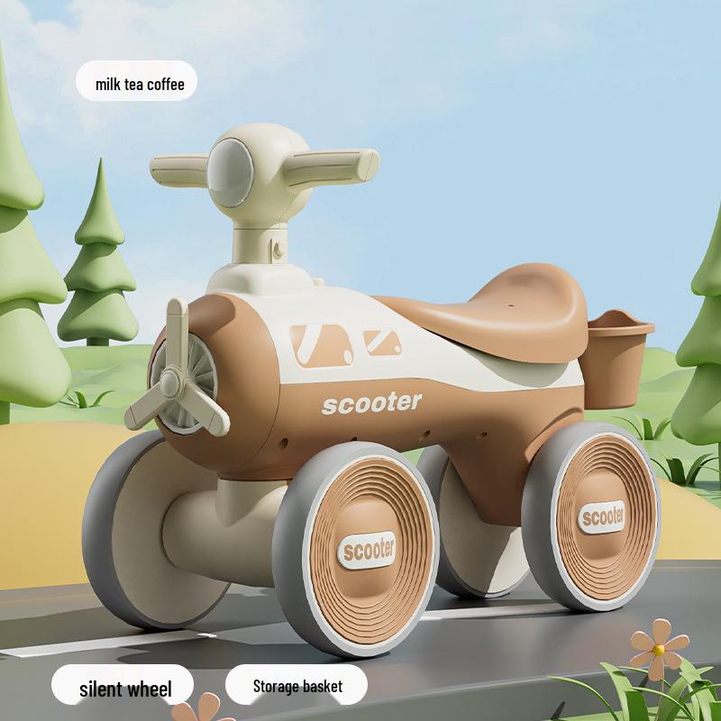 

Children s 3-Year-Old Pedal Gliding Balance Tricycle