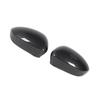 2 Pcs Door Side Rearview Mirror Cover Cap Left Right Wing Mirror Cover Replacement for Fiat 500 2007 To 2020 Carbon