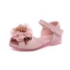 Kids Cute Sandals Princess Sweet Flower Summer Shoes Girls Soft Elegant Beach Shoes Children Lace Sandals for Party Wedding Show