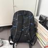 Men's Large Capacity Backpack Graffiti Backpack Student Schoolbag