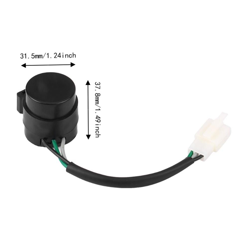 Round Shape Turn Signal Flasher Relay 3 Pins Motorcycle Signal Flasher For Motorcycles