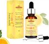 Khadi Natural Herbal Bright Complete Night Vitamin C Serum 30ml For Glowing Skin PM Routine