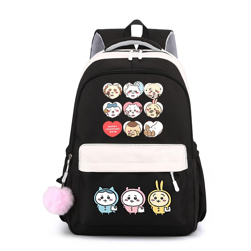 Chiikawa Cute Expression Bag Schoolbag Junior High School Student Backpack Men and Women Lightweight New Backpack