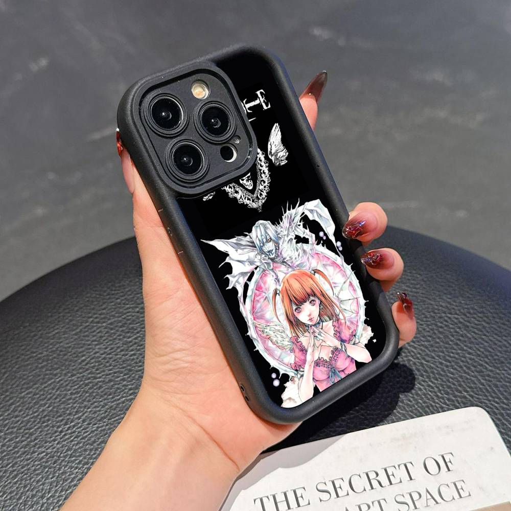 

Misa anime D-Death N-Note Soft TPU Phone Case For iphone 17 Air 16 15 14 13 12 11 Pro Max Plus Cover iPhone 11