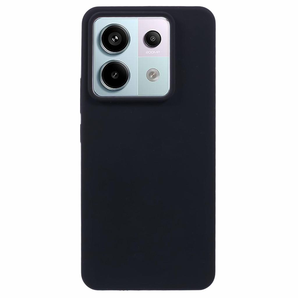 For Xiaomi Poco X6 5G/Redmi Note 13 Pro 5G Case Solid Color Liquid Silicone Phone Cover