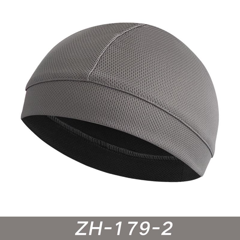 Breathable Summer Cycling Skull Cap - Sweat-Absorbent, Windproof Headscarf for Outdoor Sports and Motorcycle Riding