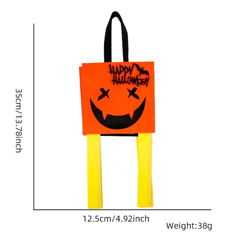 Festival Halloween Candy Bag Gift Cookie Bags Bat/Skull/ Skeleton Shaped Packaging Bags for Trick or Treating Pouch