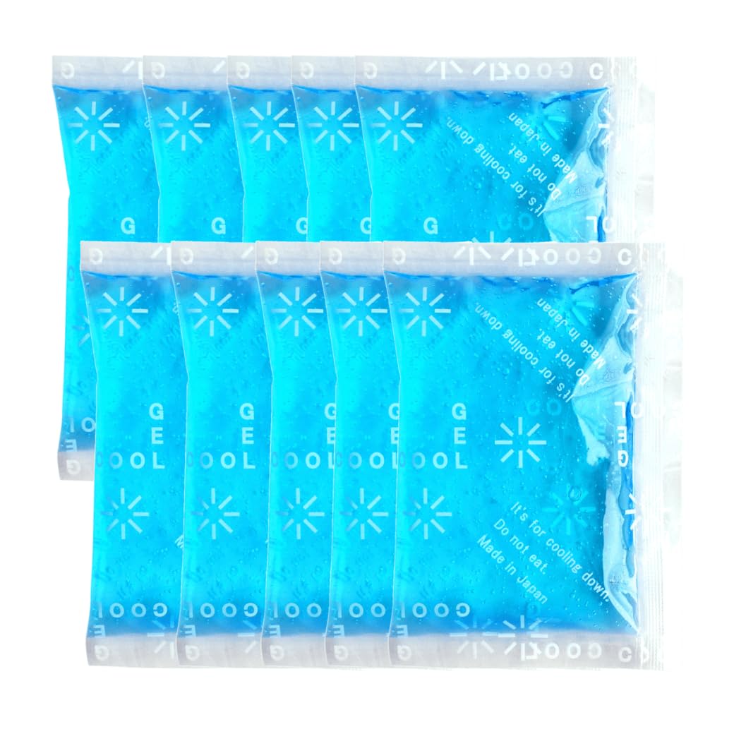 

[Для ухода за покраснениями и отеками после процедур] Незамерзающий ледяной пакет, производство Япония, для ухода в период восстановления, маленький размер (Размер S, 10 штук)