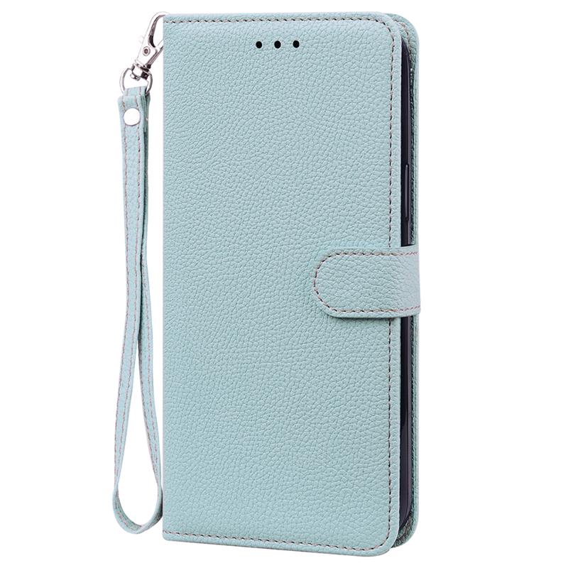 Candy Color Buchleder Flip Portemonnaie Handyhülle für iPhone 15 14 13 12 11 Pro Max X XR XS Max 7 8 15 Plus Luxus Fashion Cover
