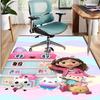 Gabby's Dollhouse Pattern Rug, Indoor/Outdoor Mat, for Picnic, Gameroom, Bedroom, Office, Living Room, Home Decor Carpet, Birthday Gift