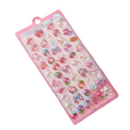 Cute 3D Puffy Stickers Kawaii Resin Animal Cartoon Sticker Tiny DIY Stickers for Scrapbooks Laptops Water Bottles