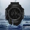 Nuovo orologio elettronico sportivo da corsa da alpinismo di marca di alta gamma, orologio militare multifunzione, display a schermo grande, orologio da polso impermeabile luminoso