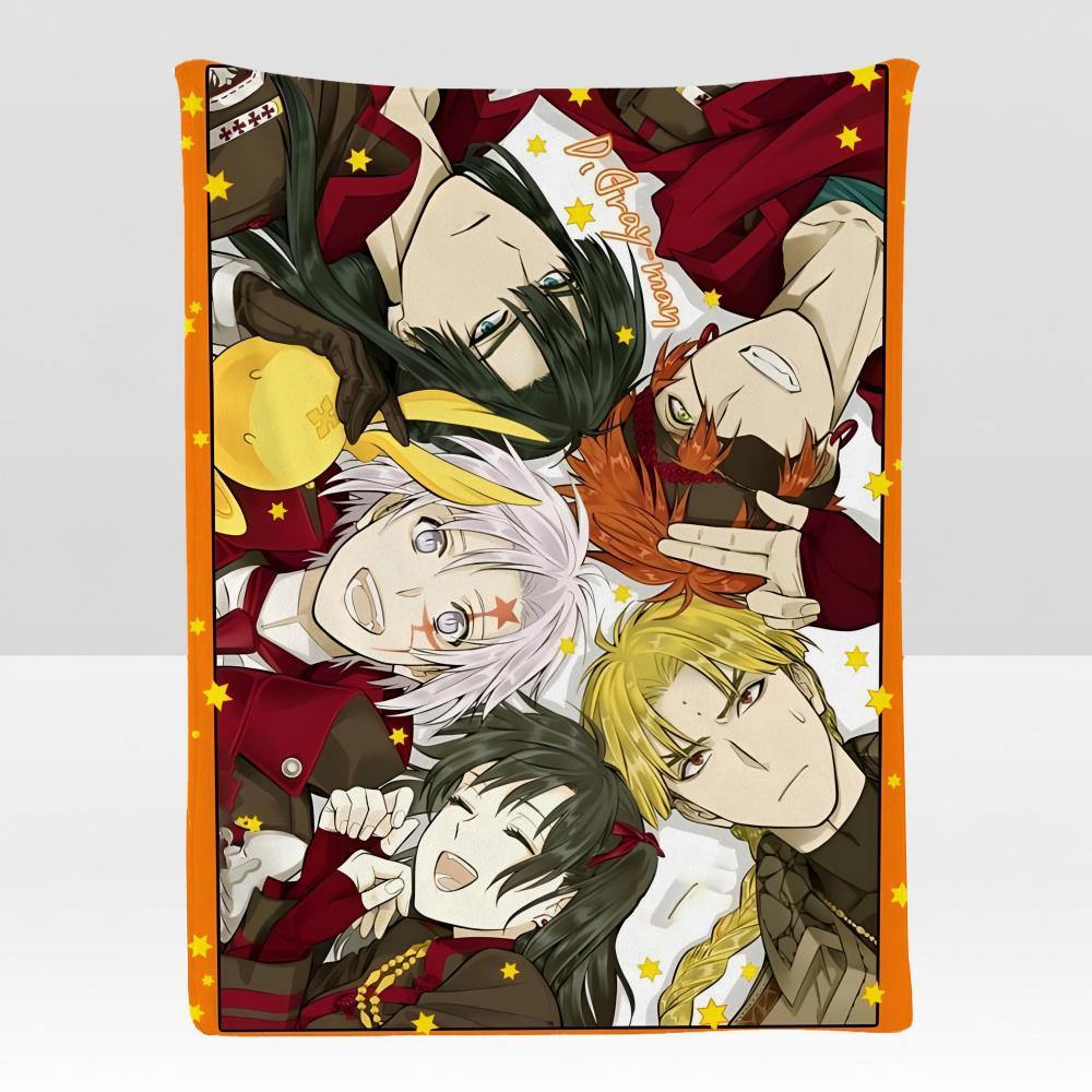Anime DGray MMan Throw Soft Flannel Blanket for Bed Bedroom Sofa Picnic Throw Skinfriendly Breathable Gift Cover