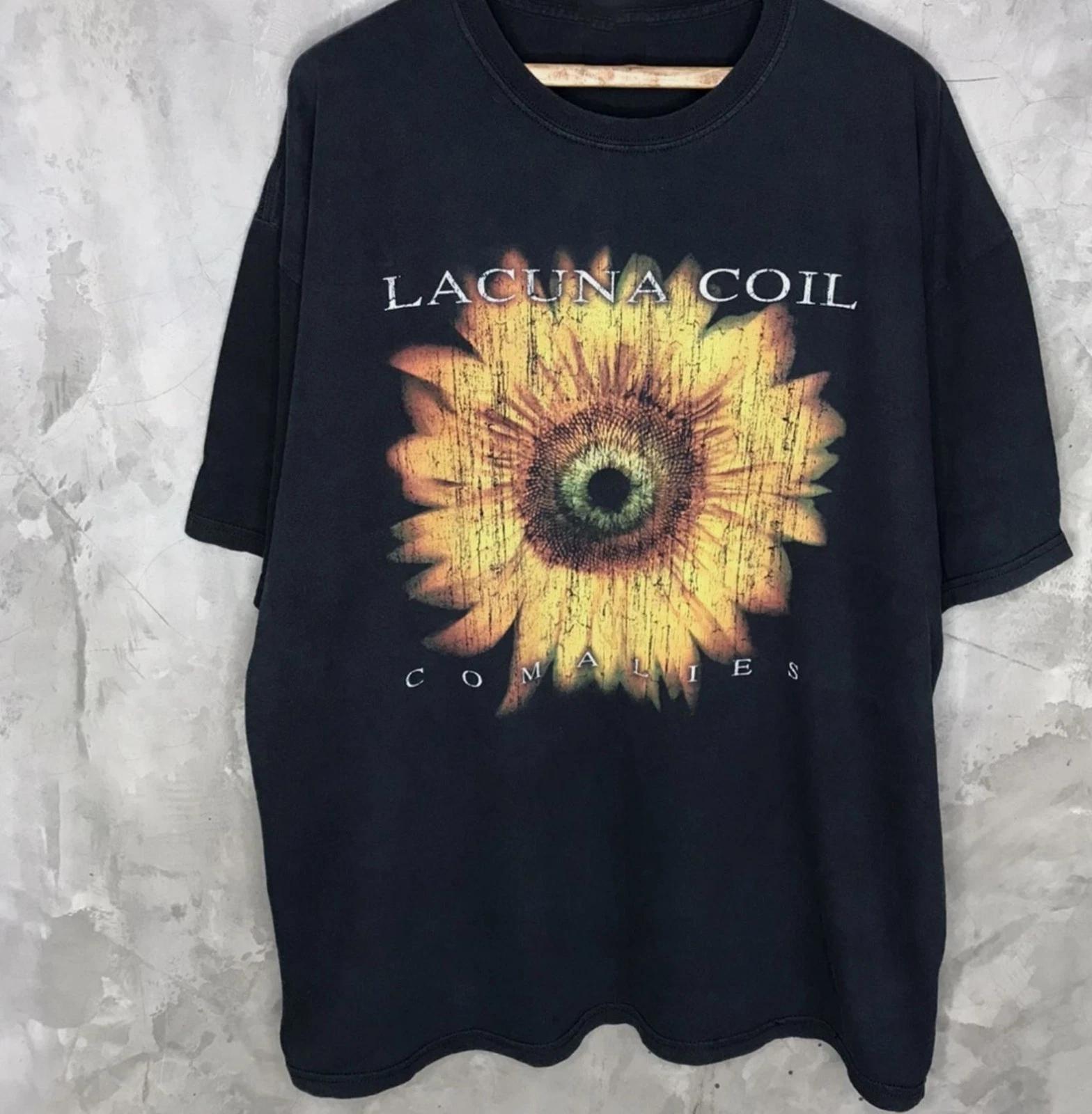 

Comalies Lacuna Coil Band Shirt Classic Black Unisex S-5XL S
