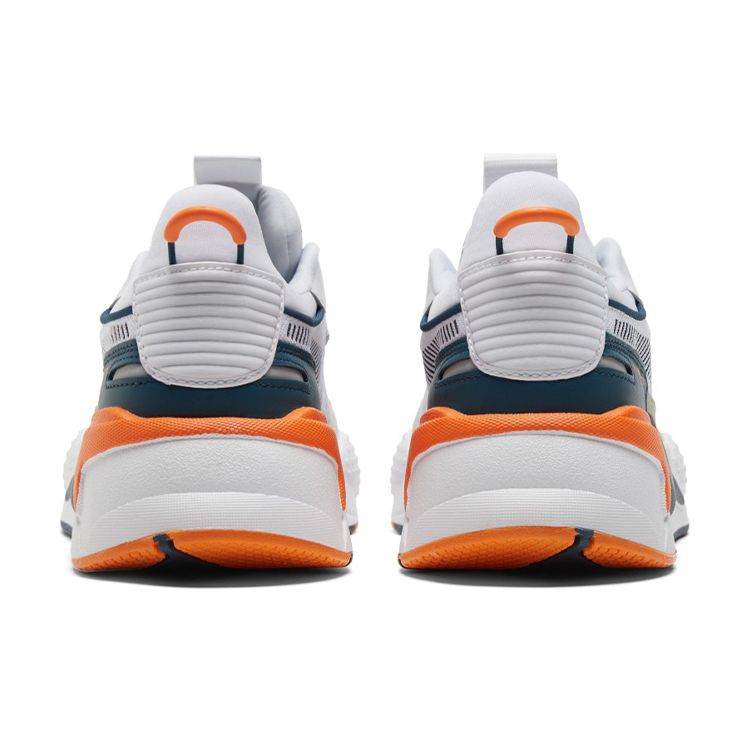 Puma Rs-X Thick Sole Sports Cushioning Non-Slip Wear-Resistant Breathable Lightweight Low-Top Casual Running Shoes Unisex Sneakers White 369579-11