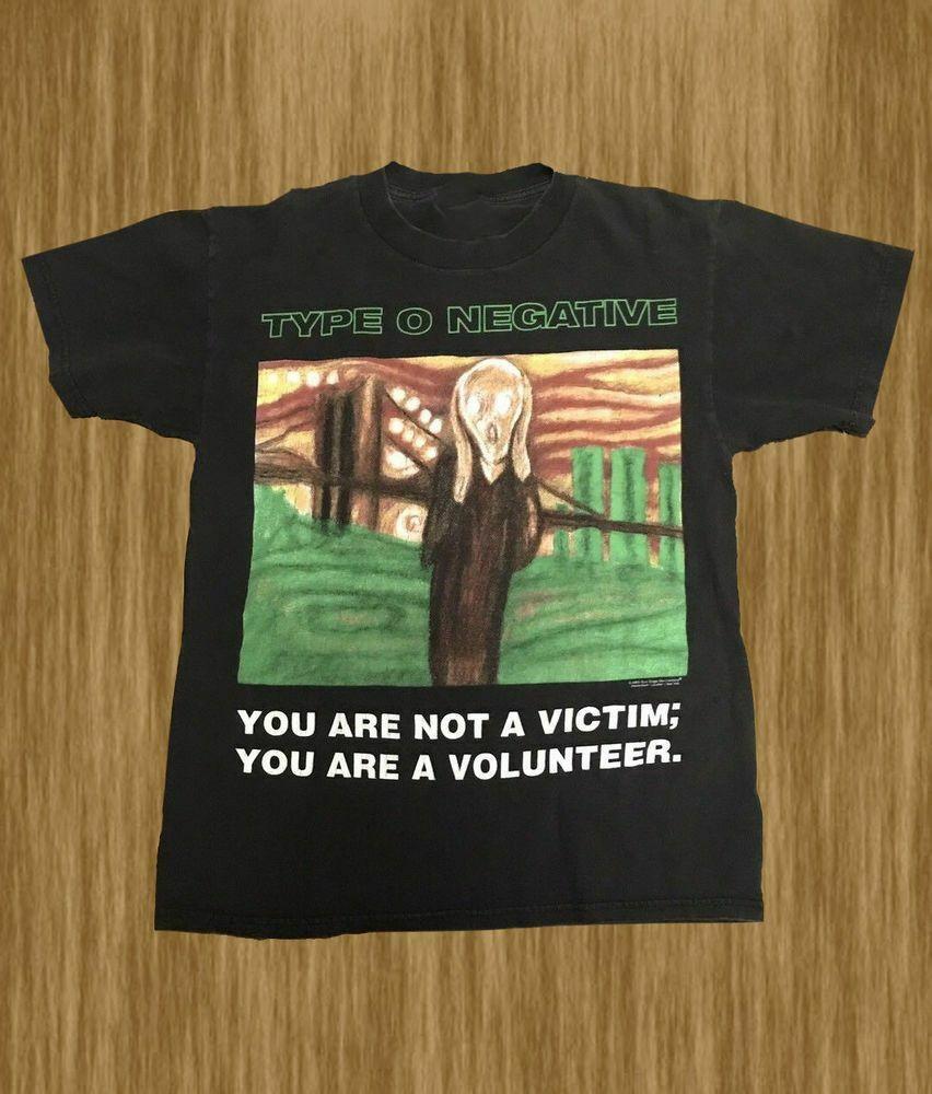 

Vintage Type O Negative 2000 Concert Tour Black Men S-234XL T-shirt C060 Unisex T-Shirt XL