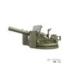 WWW2 Military Building Block 88mm Flak Gun Cannon  Weapons Figure Soldier Machine Gun Mecha Infantry Artillery Mortar Toys K053