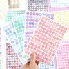 Korean Style Colorful Number & Letter Stickers for Decoration & Album Diaries