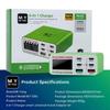 YCS My Yang 6-in-1 Multi-Port Charger Smart Desktop Power Supply can power multiple devices simultaneously