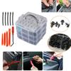 Pack of 635 Car Retainer Clips Fasteners Automotive Rivets Screwdriver Repair Kit Parts for Fender Door Trim Panel