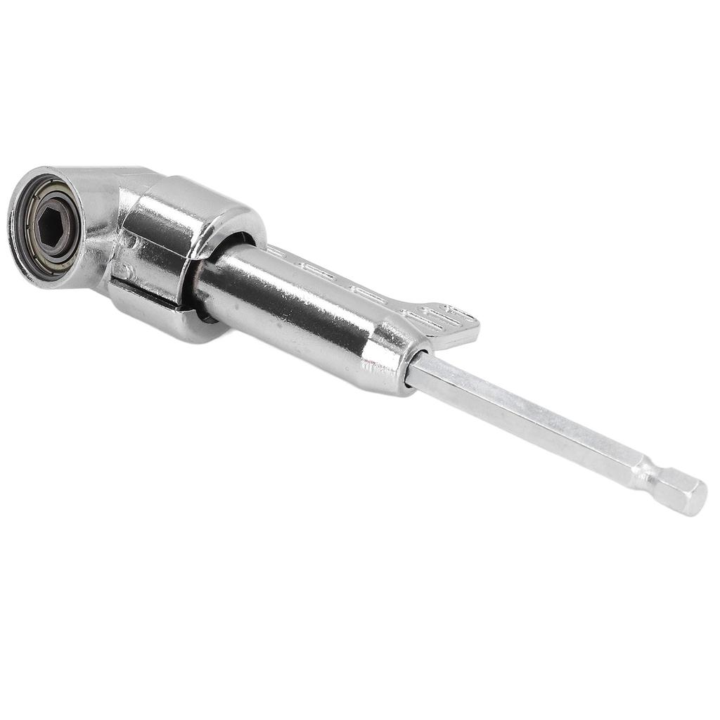 Right Angle Drill Adapter 105 Degree Driver Socket Bending Electric Screwdriver 14in Hex Shank