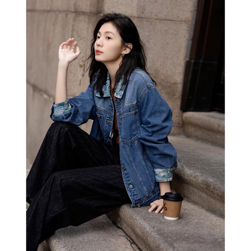 Женская джинсовая куртка Demana Monet Garden M