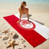 1pc Football Team (64) Beach Towel, Comfortable and Thick, and Swimming/Bath/Picnic/Camping Towel, Suitable for Seaside Beaches