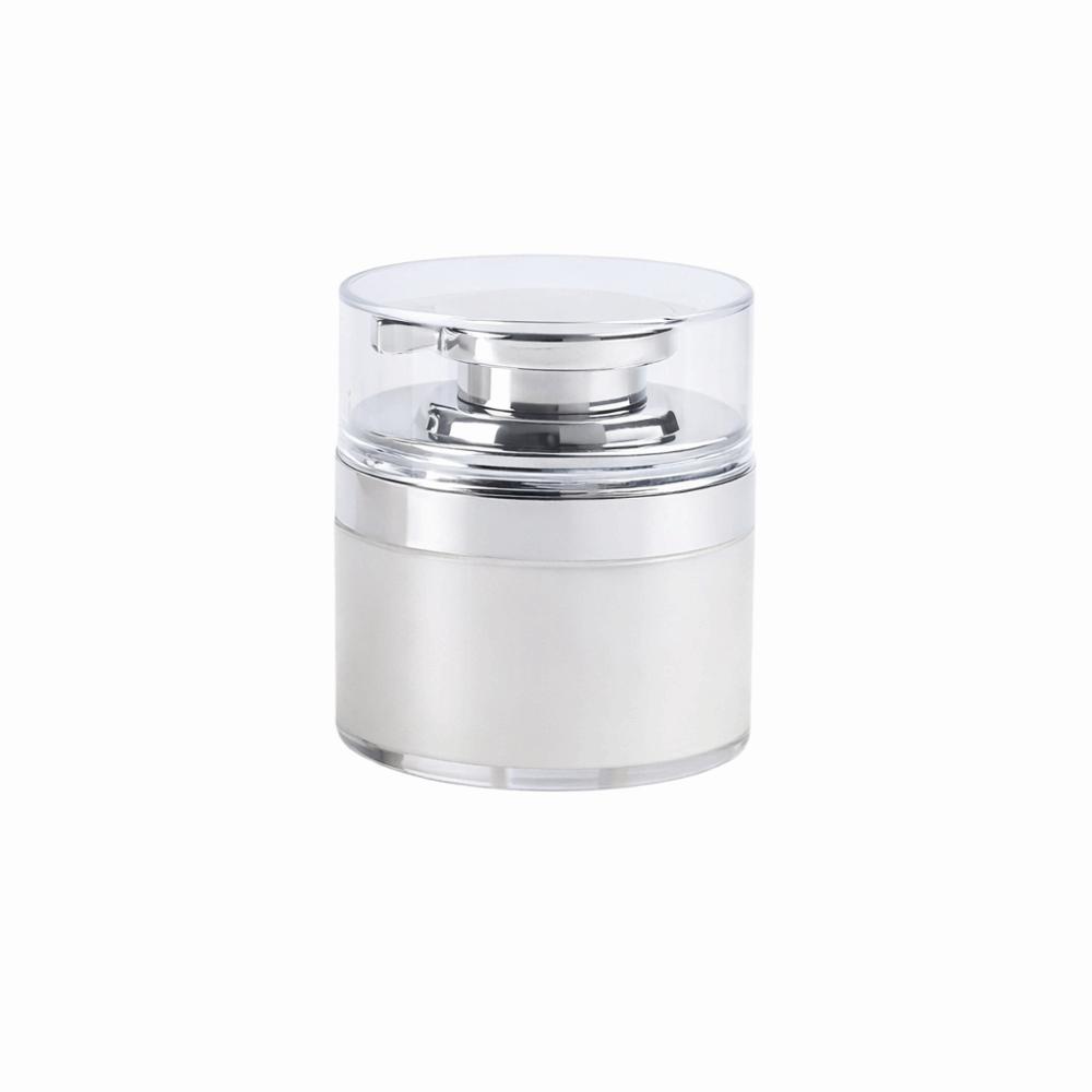 Portable 30g Vacuum Bottle Press Lotion Acrylic Cream Jar Leakproof 50g Airless Pump Jar Travel Size