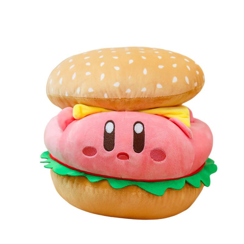 Kirby Water Crystal Plush Toy With Hamburger Shape For Kid Playroom And Gift