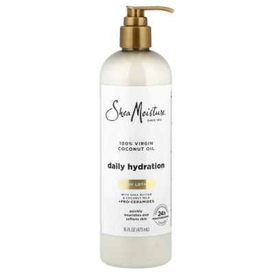 Tägliche Feuchtigkeits-Körperlotion, 100% Natives Kokosöl, 473ml (16 fl oz)