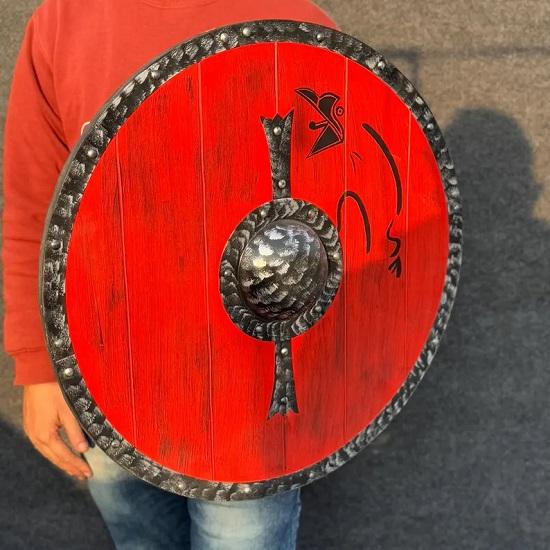 Ragnar Lothbrok Battleworn Viking Shields  Medieval LARP Role Play Shields Home and office Décor Shield Best Gift For Love