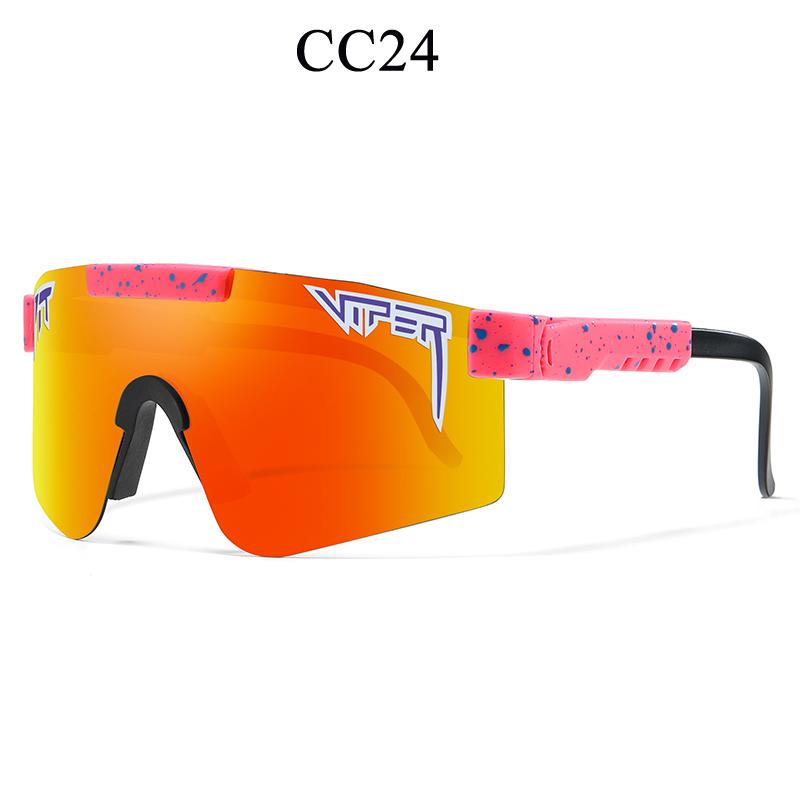 Gafas Deportivas al Aire Libre para Adultos Pit Viper Gafas de Ciclismo Hombre Masculino Femenino Moda Gafas de Pesca Gafas de Sol UV400 Mujer Gafas de Sol para Béisbol