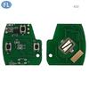 Honda 2.3 Gerader Griff 3-Tasten Fernbedienung 433MHz