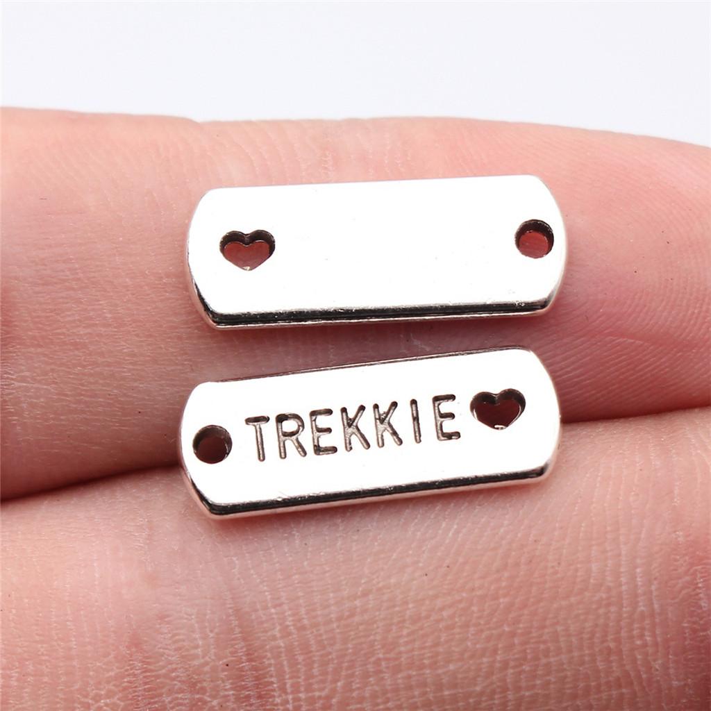 Letter Plate Connectors Alphabet A-Z Antique Bronze Zinc Alloy Jewelry Making Craft Parts DIY Connect Parts