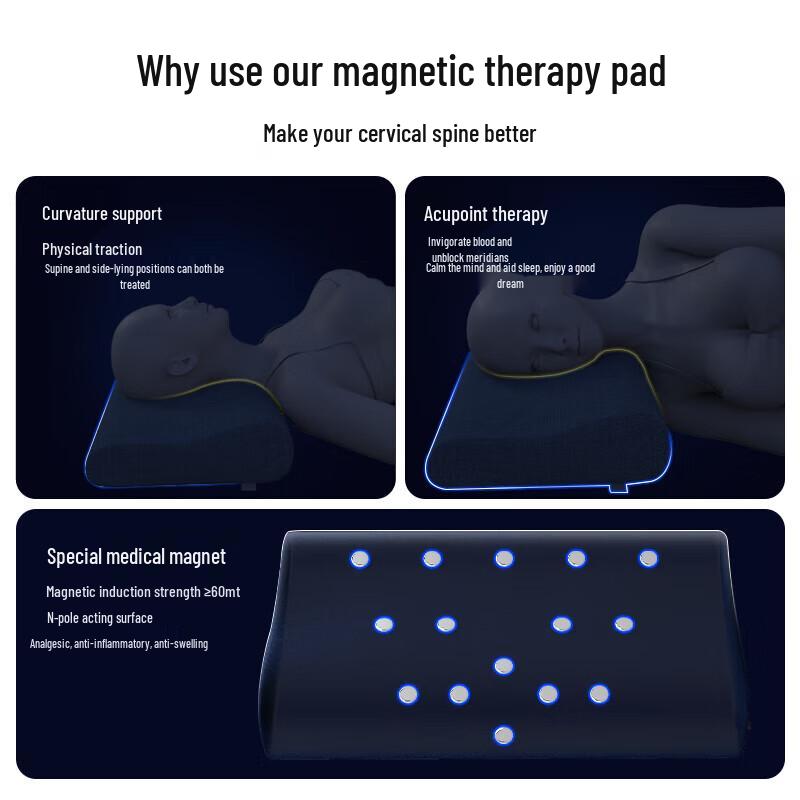 Haier Cervical Magnetic Therapy Pad CN Plug (adapter Included)